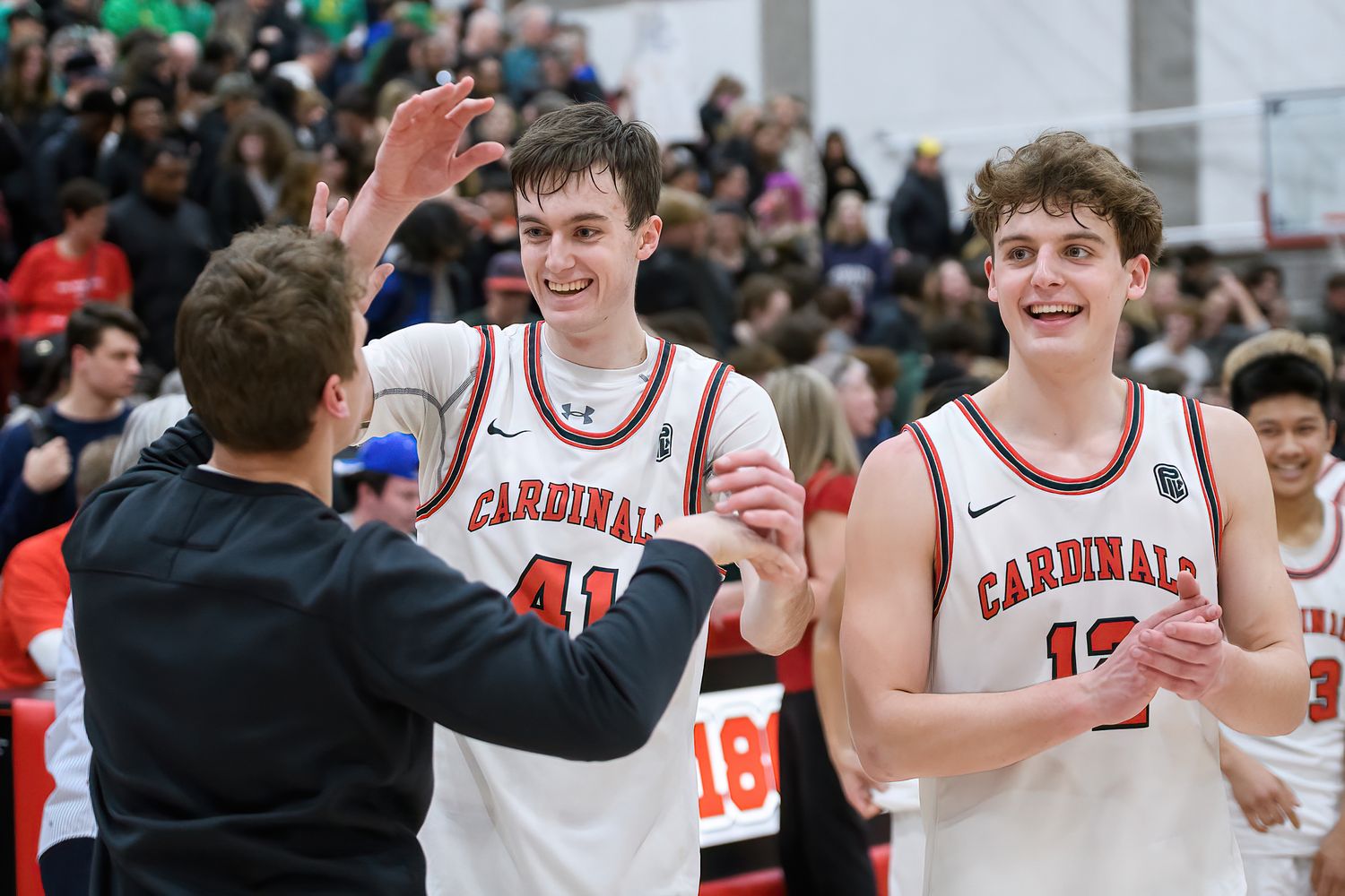 1 Lincoln vs Cleveland boys basketball 6A Oregon second round March 4 2023 Ken Waz 73